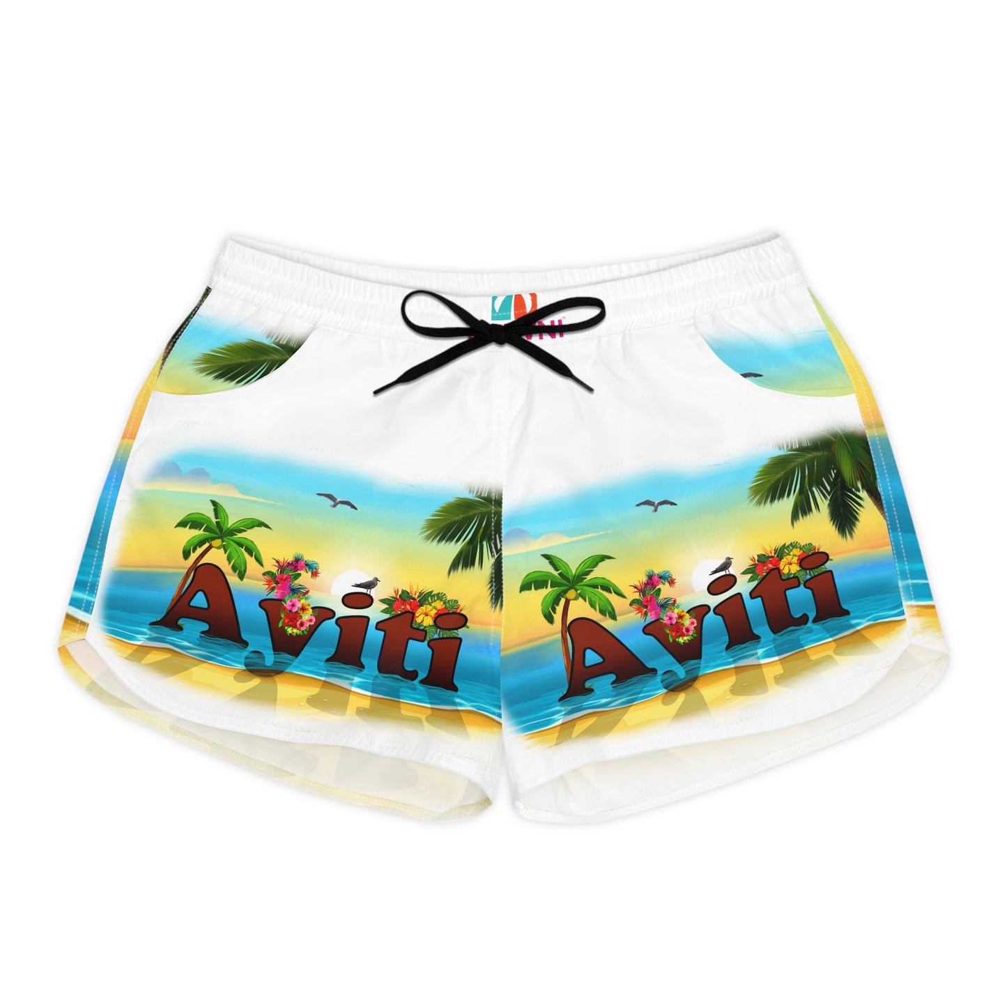 Ayiti Bèl Ti Shòt Seksi Pou Fanm - Women's Ayiti Casual Shorts (AOP)
